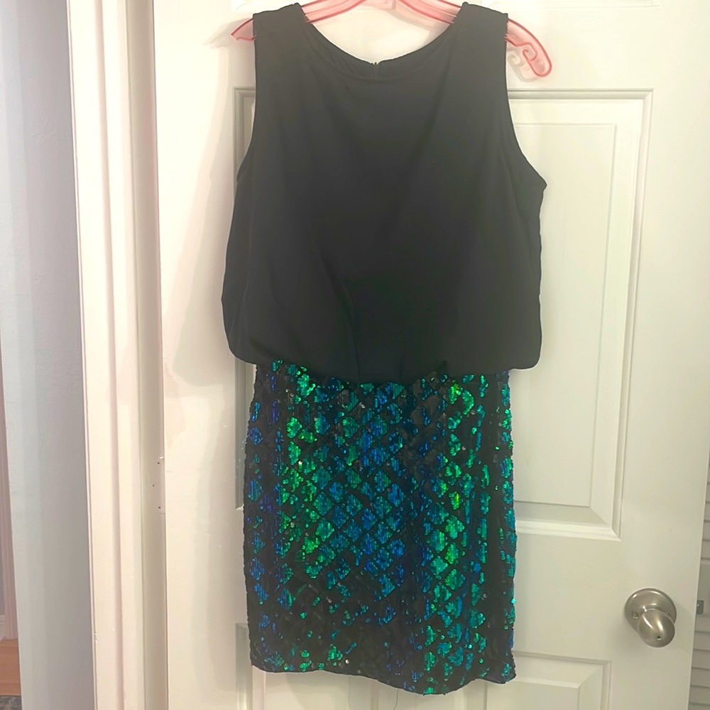 Mini Sequin Dress